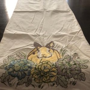 Pottery Barn Easter Bunny Table Runner